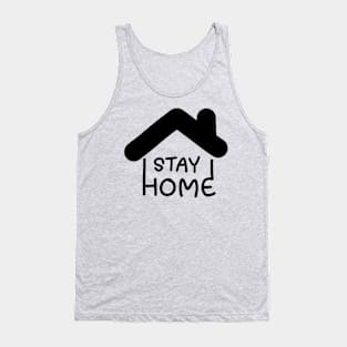 stay home logo Tank Top